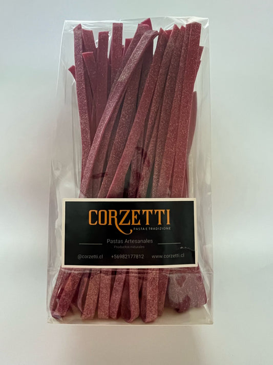 Fettuccine de beterraga