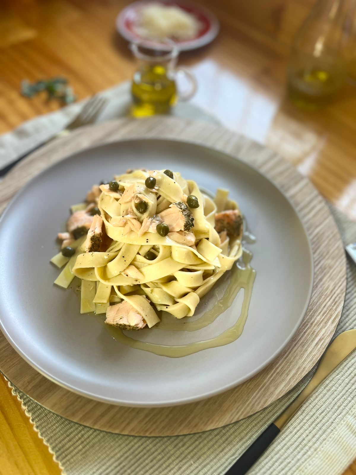 Fettuccine al huevo